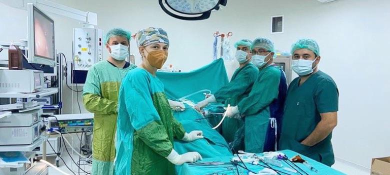 Biga Devlet Hastanesi' nde Laparoskopik Ürolojik Ameliyatlar Yapılmaya Başlandı.